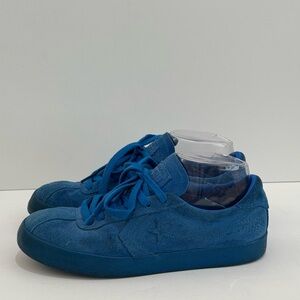 Converse Breakpoint OX Sneaker in Blue Suede Leather - Women’s 7.5